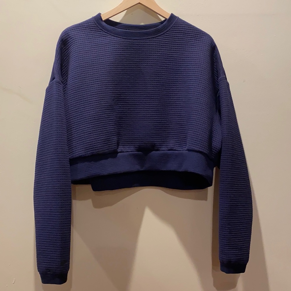 Blue Nike Crop